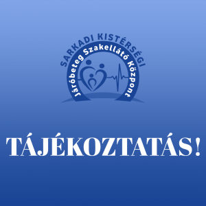 Tájékoztatás!